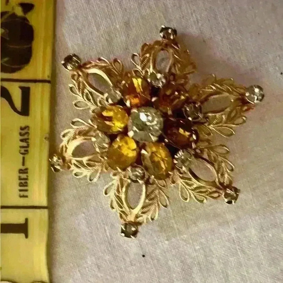 Vintage Scitarelli Brooch — Signed - Picture 4 of 7